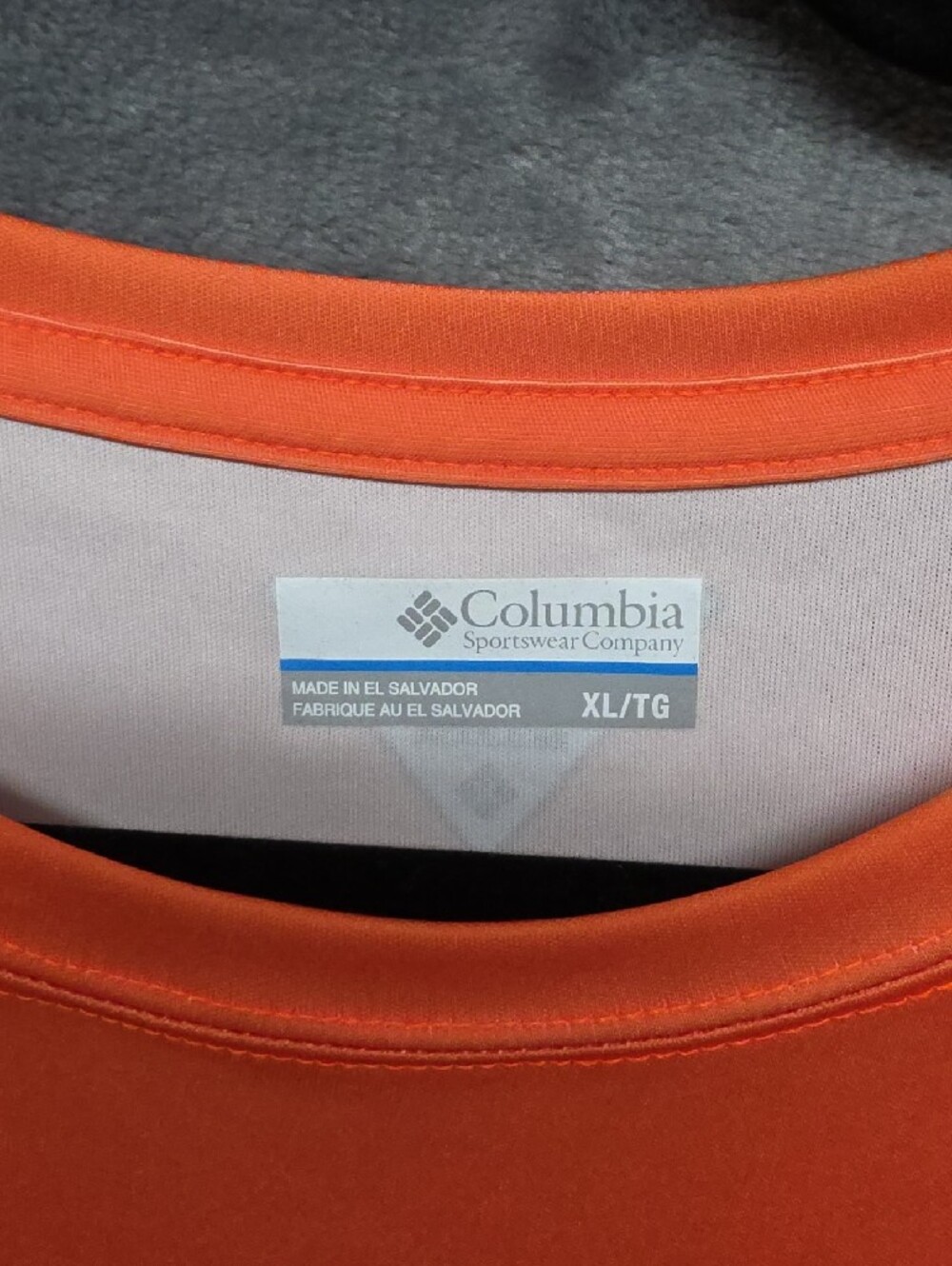 Columbia Long-Sleeve Performance Shirt - Bright Orange - Picture 2 of 5